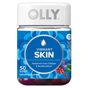 Olly Vibrant Skin Plump Berry -- 50 Gummies