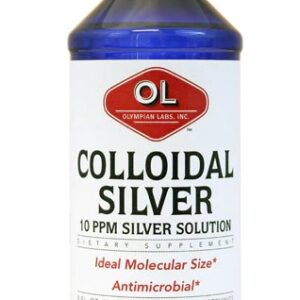 Olympian Labs Colloidal Silver -- 10 ppm - 8 fl oz