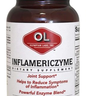Olympian Labs InflamericZyme -- 60 Vegetarian Capsules