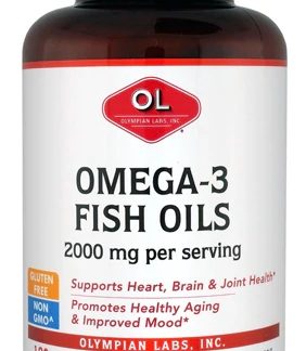 Olympian Labs Omega-3 Fish Oils -- 2000 mg - 120 Softgels
