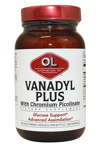 Olympian Labs Vanadyl Plus -- 10 mg - 100 Capsules