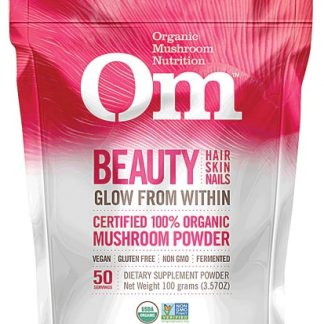 OM Organic Mushroom Nutrition Supplement Powder - Beauty -- 3.5 oz