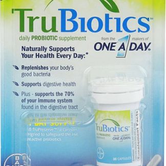 One-A-Day TruBiotics® Daily Probiotic Supplement -- 30 Vegetarian Capsules
