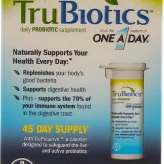 One-A-Day TruBiotics™ Daily Probiotic Supplement -- 45 Capsules