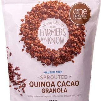 One Degree Organic Foods Organic Sprouted Oat Granola Quinoa Cacao -- 11 oz