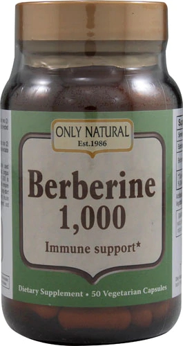 Only Natural Berberine -- 50 Vegetarian Capsules