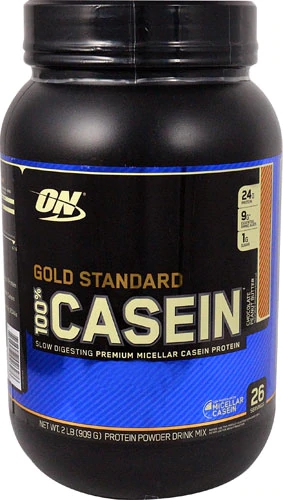 Optimum Nutrition Gold Standard 100% Casein Chocolate Peanut Butter -- 2 lbs