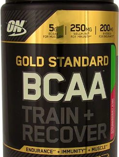 Optimum Nutrition Gold Standard BCAA Train plus Recover Strawberry Kiwi -- 28 Servings