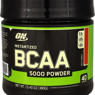 Optimum Nutrition Instantized BCAA 5000 Powder Fruit Punch -- 40 Servings