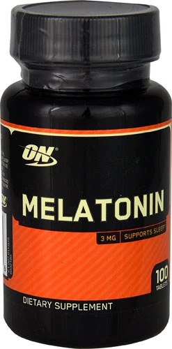 Optimum Nutrition Melatonin -- 3 mg - 100 Tablets