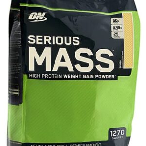 Optimum Nutrition Serious Mass Banana -- 12 lbs