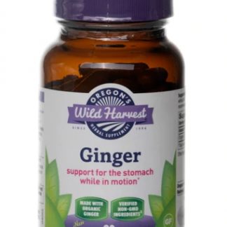 Oregon's Wild Harvest Ginger -- 90 Gelatin Capsules
