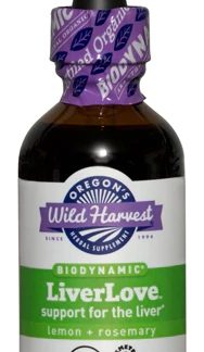 Oregon's Wild Harvest LiverLove Biodynamic® Herbal Tonic Organic Lemon & Rosemary -- 2 fl oz