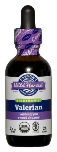 Oregon's Wild Harvest Valerian Biodynamic Herbal Tonic Organic -- 2 fl oz