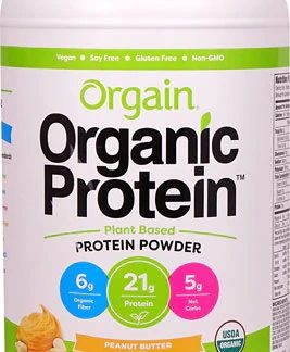 Orgain Organic Protein™ Plant Based Powder Peanut Butter -- 2.03 lbs