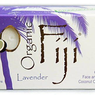 Organic Fiji Face and Body Coconut Oil Soap Lavender -- 7 oz