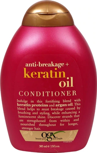 Organix Anti-Breakage Keratin Oil Conditioner -- 13 fl oz
