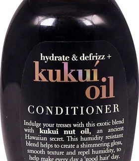 Organix Hydrate & Defrizz Kukui Oil Conditioner -- 13 fl oz