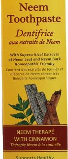 Organix South Neem Toothpaste Cinnamon -- 4.23 oz
