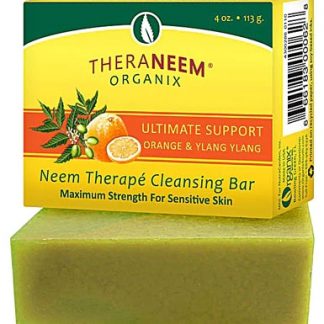 Organix South TheraNeem® Naturals Neem Therapé Cleansing Bar Orange & Ylang Ylang -- 4 oz