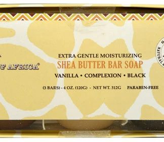 Out Of Africa Shea Butter Bar Soap 3 Pack Gift Set -- 3 Bars