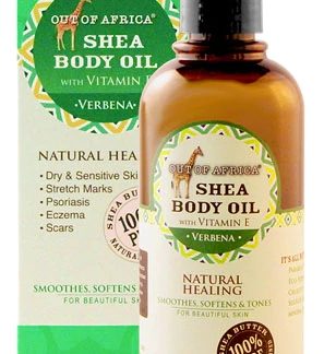 Out Of Africa Shea Butter Body Oil Verbena -- 9 fl oz
