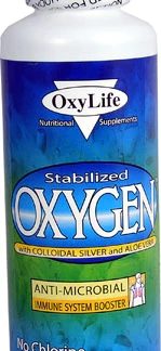 Oxylife Oxygen with Colloidal Silver and Aloe Vera Unflavored -- 16 fl oz