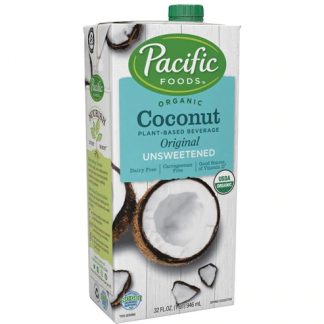 Pacific Foods Organic Coconut Plant Based Beverage Unsweetened Original -- 32 fl oz