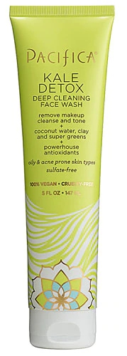 Pacifica Natural Beauty Face Wash Kale Detox Deep Cleaning -- 5 fl oz