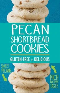 Pamela's Products Cookies Gluten Free Pecan Shortbread -- 6.25 oz