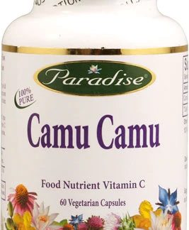 Paradise Herbs Camu Camu -- 60 Vegetable Capsules