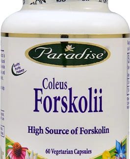 Paradise Herbs Coleus Forskolii -- 60 Vegetarian Capsules