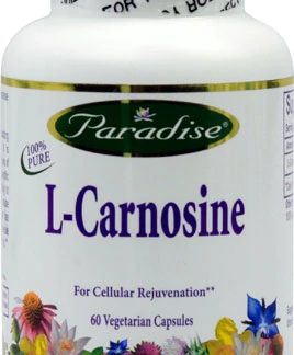 Paradise Herbs L-Carnosine -- 60 Vegetarian Capsules