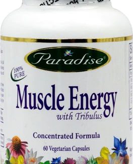 Paradise Herbs Muscle Energy with Tribulus Terrestris -- 60 Vegetarian Capsules