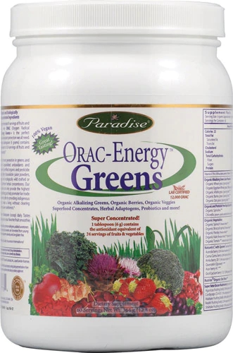Paradise Herbs Orac Energy Greens -- 12.8 oz