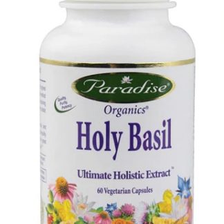 Paradise Herbs Organics® Holy Basil -- 60 Vegetarian Capsules