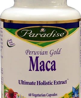 Paradise Herbs Peruvian Gold Maca -- 60 Vegetarian Capsules
