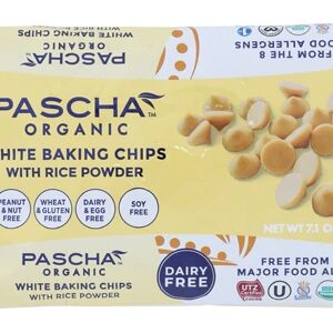 Pascha Organic White Baking Chips with Rice Powder -- 7.1 oz