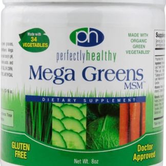 Perfectly Healthy Mega Greens MSM™ Powder -- 8 oz