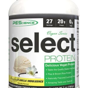 PEScience Select Vegan Protein™ Vanilla Indulgence -- 27 Servings