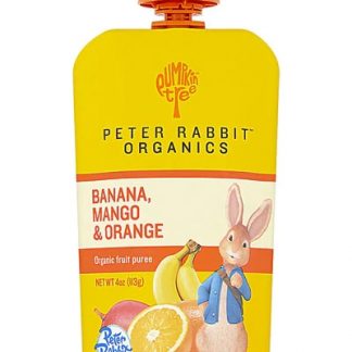 Peter Rabbit Organics Fruit Puree Banana, Mango & Orange -- 4 oz