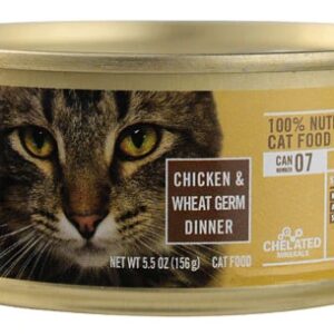 PetGuard Canned Cat Food Chicken and Wheat Germ Dinner -- 5.5 oz