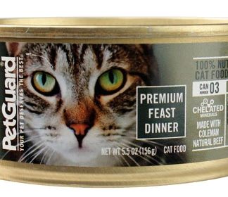 PetGuard Canned Cat Food Premium Feast Dinner -- 5.5 oz
