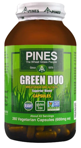 Pines International Green Duo -- 260 Vegetarian Capsules