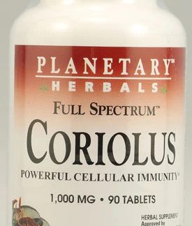 Planetary Herbals Full Spectrum™ Coriolus -- 1000 mg - 90 Tablets