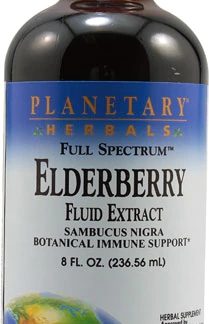 Planetary Herbals Full Spectrum™ Elderberry Fluid Extract -- 8 fl oz
