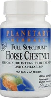 Planetary Herbals Full Spectrum™ Horse Chestnut -- 300 mg - 60 Tablets