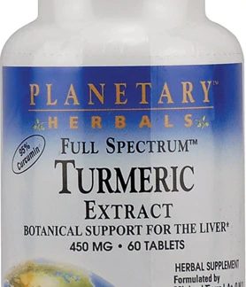 Planetary Herbals Full Spectrum® Turmeric Extract -- 450 mg - 60 Tablets