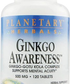 Planetary Herbals Ginkgo Awareness™ -- 500 mg - 120 Tablets