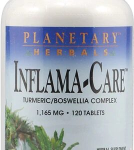 Planetary Herbals Inflama-Care -- 1165 mg - 120 Tablets